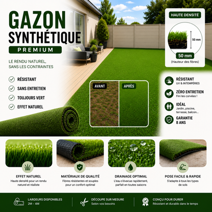 Gazon synthétique